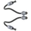 Rear Brake Line Left and Right 1K0611763E 1K0611763F Replacement for  Convertible Brake Pipes Rear Brake Pipes Brake Line