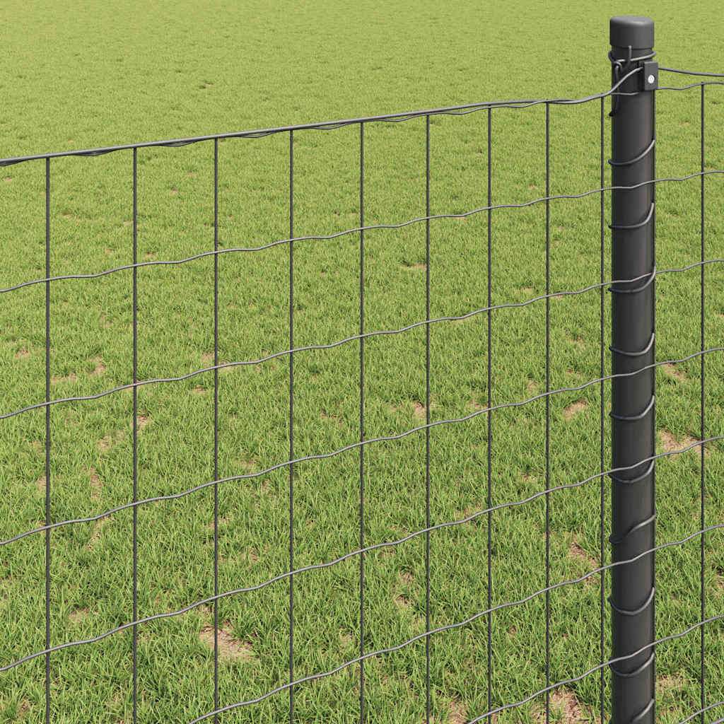 Euro Fence Gray 1.5 X 10 M PVC Coated Iron