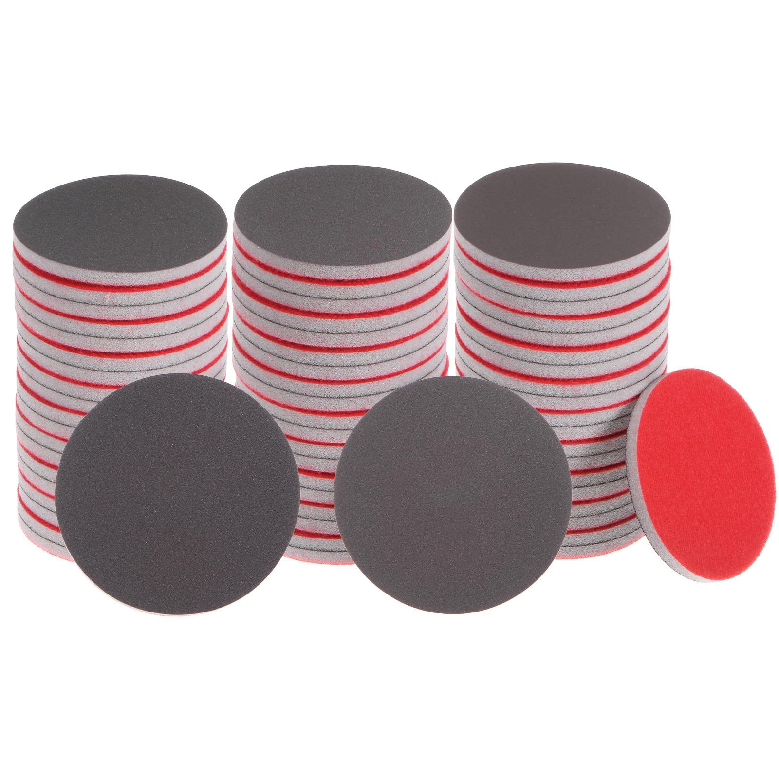 

uxcell Sanding Sponge Sanding Sponge Sand Disc Hook and Loop for Wet and Dry Use for Vehicle Wood Drywall Metal 1200 Grit 2000 Grit 3000 Grit 75mm 60