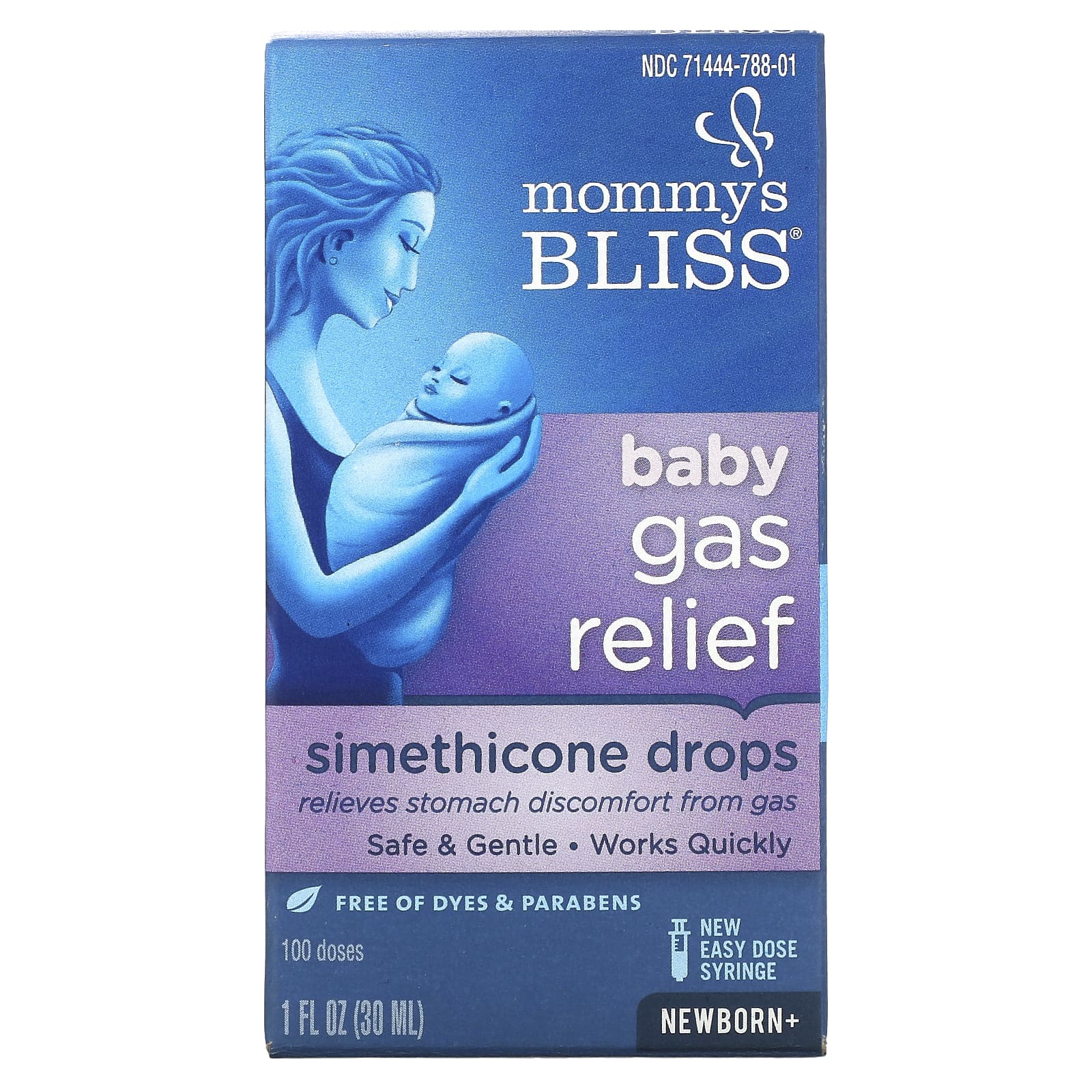 

Mommy s Bliss, Gas Relief, Simethicone Drops, Newborn and Infant, 1 fl oz (30 ml)