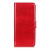 For iPhone 17 Pro Case Crazy Horse Texture PU Leather Phone Stand Cover