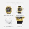 OPK Brand Watch Fashion Trend Large Dial Multifunctional Luminous Waterproof Quartz Men's Watch 8193