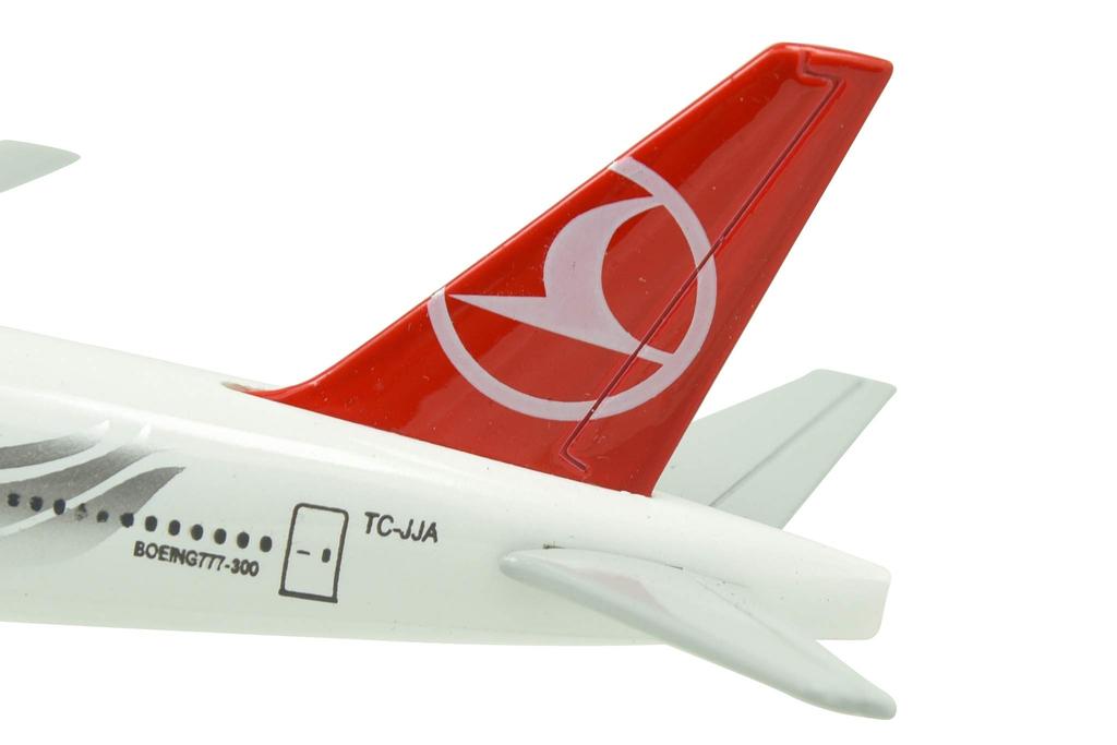 TANG DYNASTY 16cm Turkish Airlines B777 Alloy Airplane Model Toy 1/400