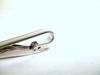 Authentic LOUIS VUITTON Silver Steel LV Motif Necktie Pin Tie Clip #a108  Refurbished