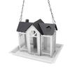 Bird Feeder House for Outside Mesh Wild Bird Feeder Large Capacity Weatherproof Bird Feeding Station Hanging for Garden Yard   Proof