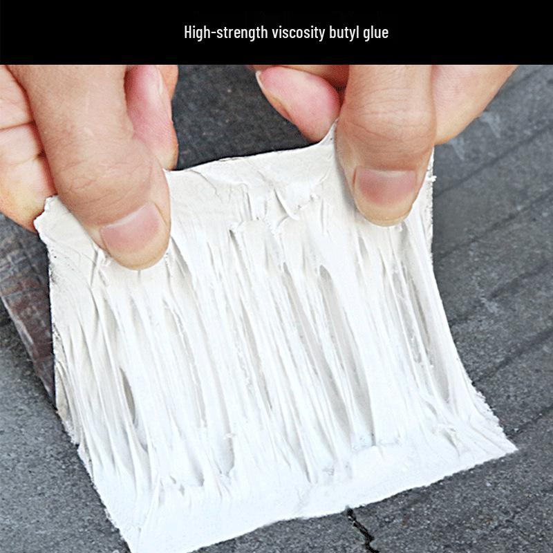 Waterproof Self-Adhesive Butyl Roof Leak Repair Tape - Strong, Crack-Resistant Seal for Flat Roofs
