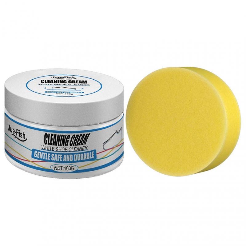 White Shoe Cleaning Cream Shoes Whitening Stain Remover Cream Cleansing