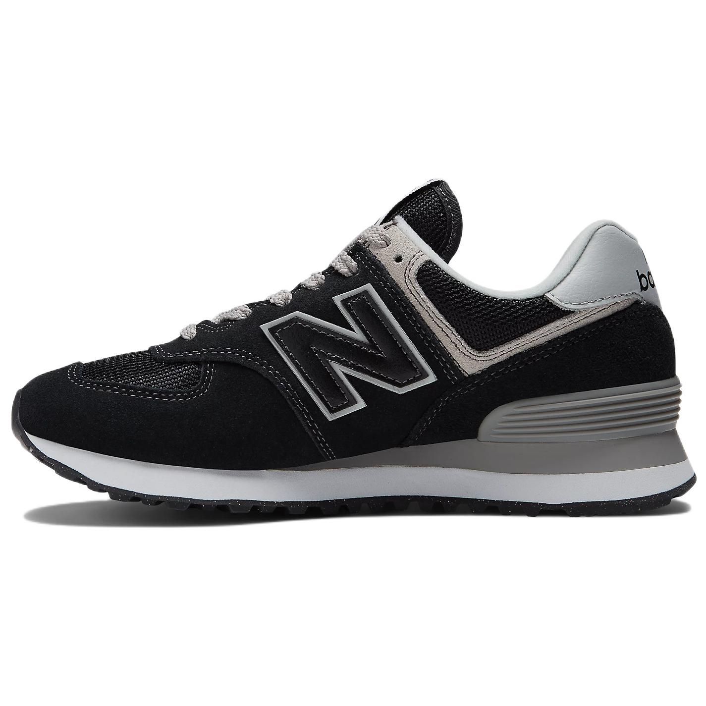 

New Balance 574 Core Pack - черно-белые женские кроссовки WL574EVB 37.5