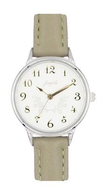 Fragola Blume Geprägte Uhr GR Grün [Folgen] H01824S-1 Damen