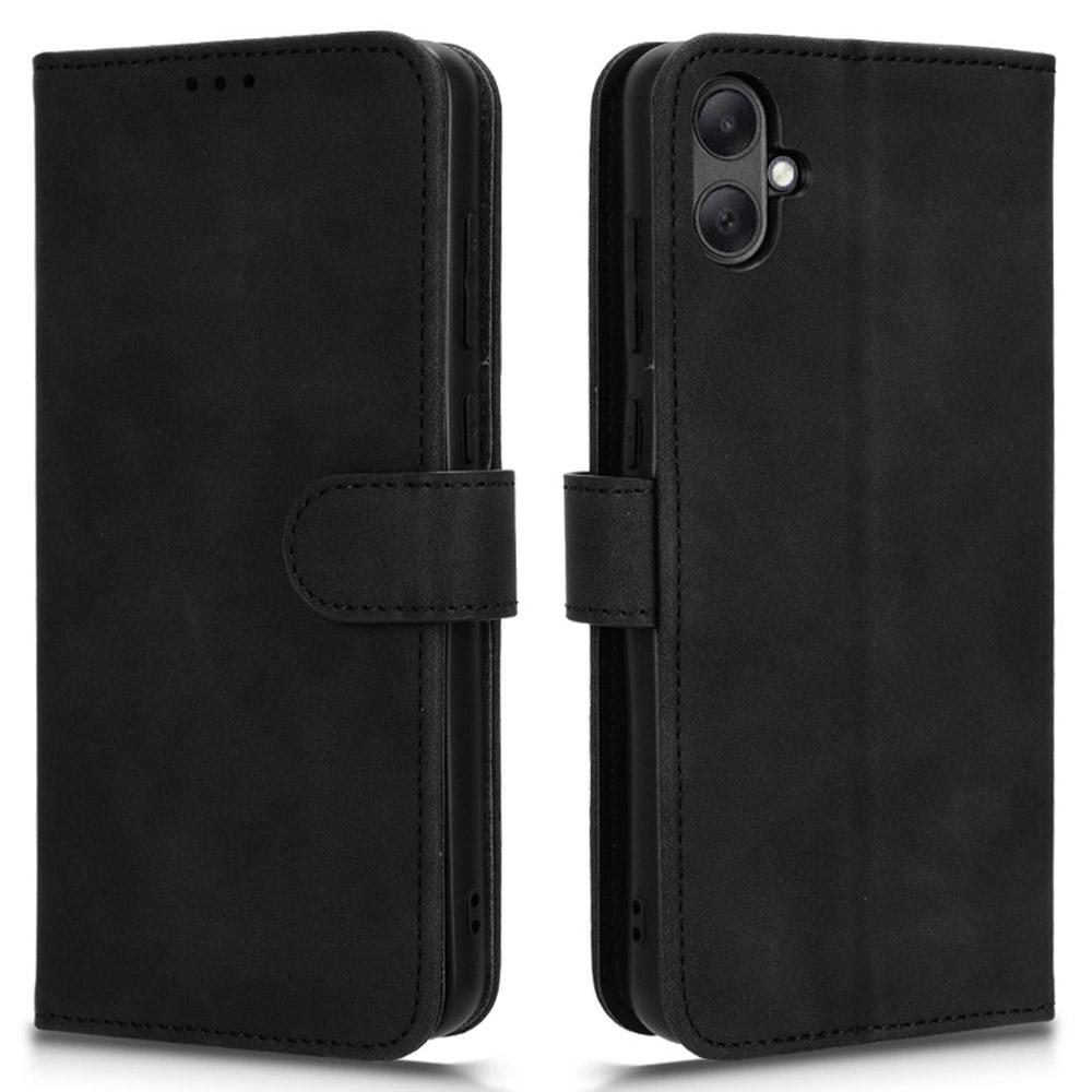 For Samsung Galaxy A05 4G Deksel Anti-fall Lær Telefondeksel Lommebok med Stativfunksjon