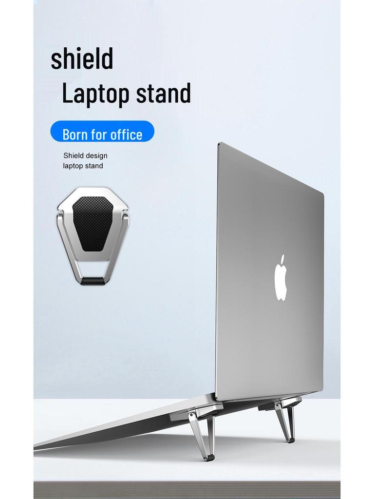 Portable Folding Laptop Stand with Heat Dissipation and Adjustable Height