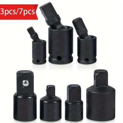 360 Degree Rotating Pneumatic Universal Joint Head Socket Set for Electric Wrench with Wind Gun Accessories