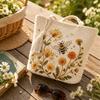 Women's Crochet Embroidered Bag for Shopping, Beach and Casual Outings