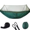 Quick-Open Mosquito-Proof Outdoor Hammock: Encrypted Mesh Parachute Nylon with Mosquito Net for Single/Double Camping