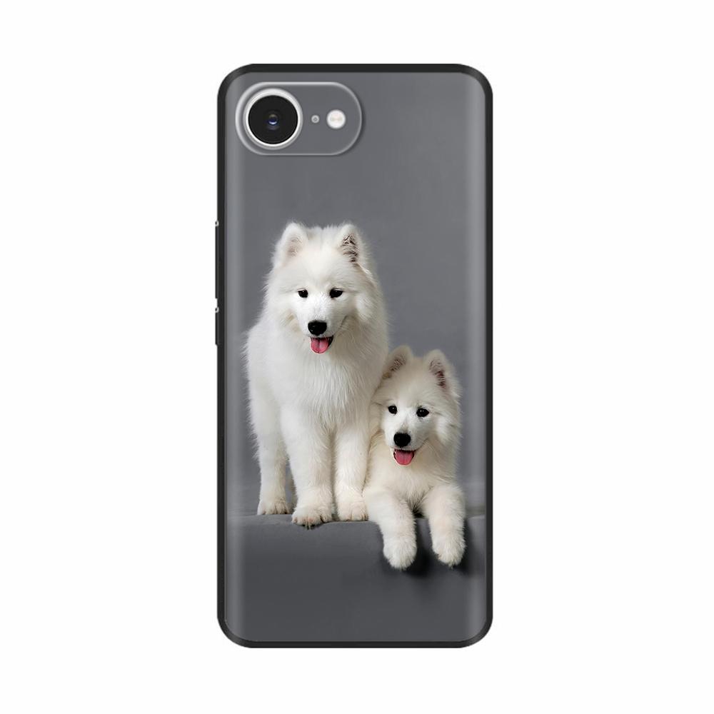 For iPhone 16E Case Fantasy Flower Black Phone Case For iPhone16E / iPhone SE 2025 Soft TPU Shockproof Back Cover Fundas Housing