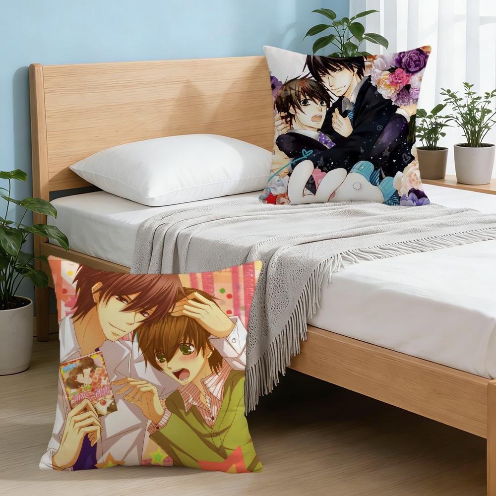 S-sekai-ichi H-hatsukoi cushion cover For Pillow Printing Sofa Decoration Home Car Room Coffee Shop Office Nordic Simplicity