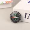 10pcs ABS Camping Pocket Compass 35MM Navigation Climbing Riding Gift New Handheld Compass