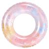 Anello gonfiabile da nuoto rétro a righe ispessito per bambini Xiao Lü - Design Oliva e Fiore di Ciliegio