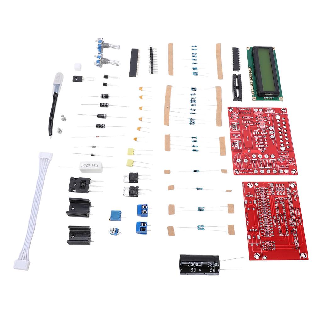 0.01 To 2A Adjustable DC Regulated Power Supply DIY Kit LCD Display DIY Power Supply Module Kit with Short Circuit