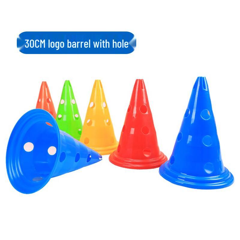 Multi-functional 30CM Perforated Soccer Training Cones
