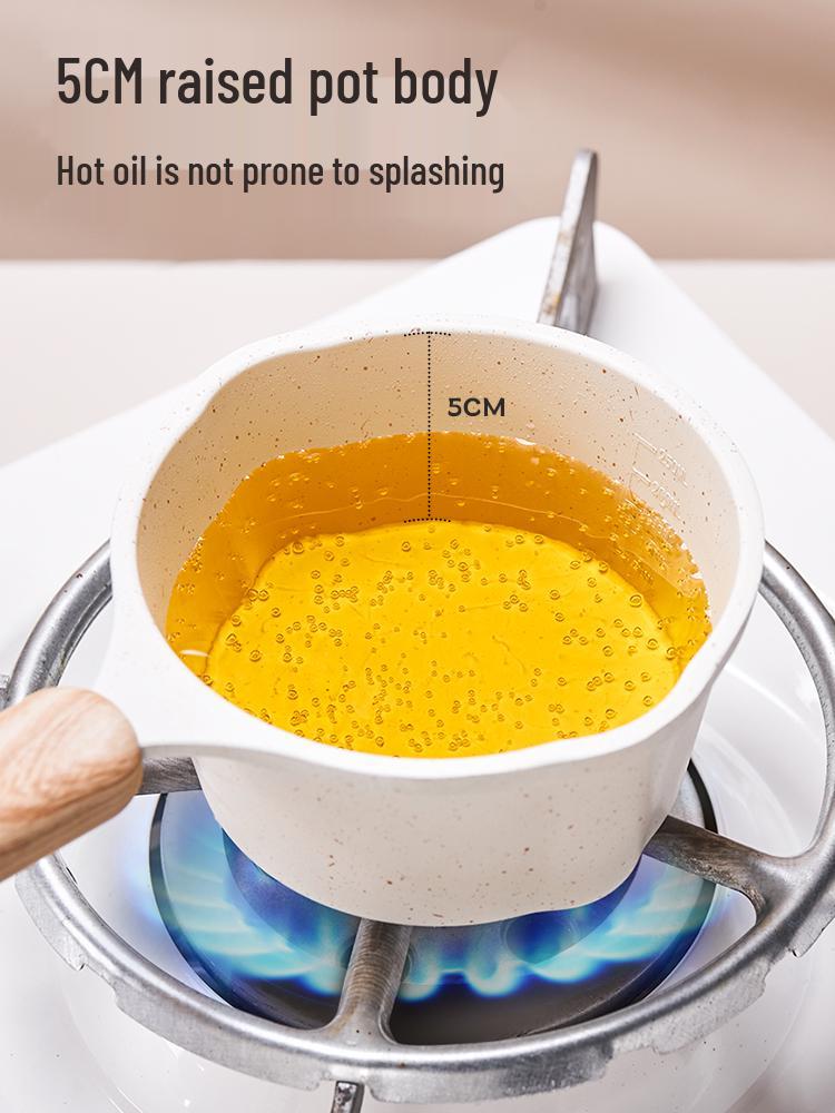 Maifan Stone Non-Stick Oil Splatter Mini Pan for Fried Eggs