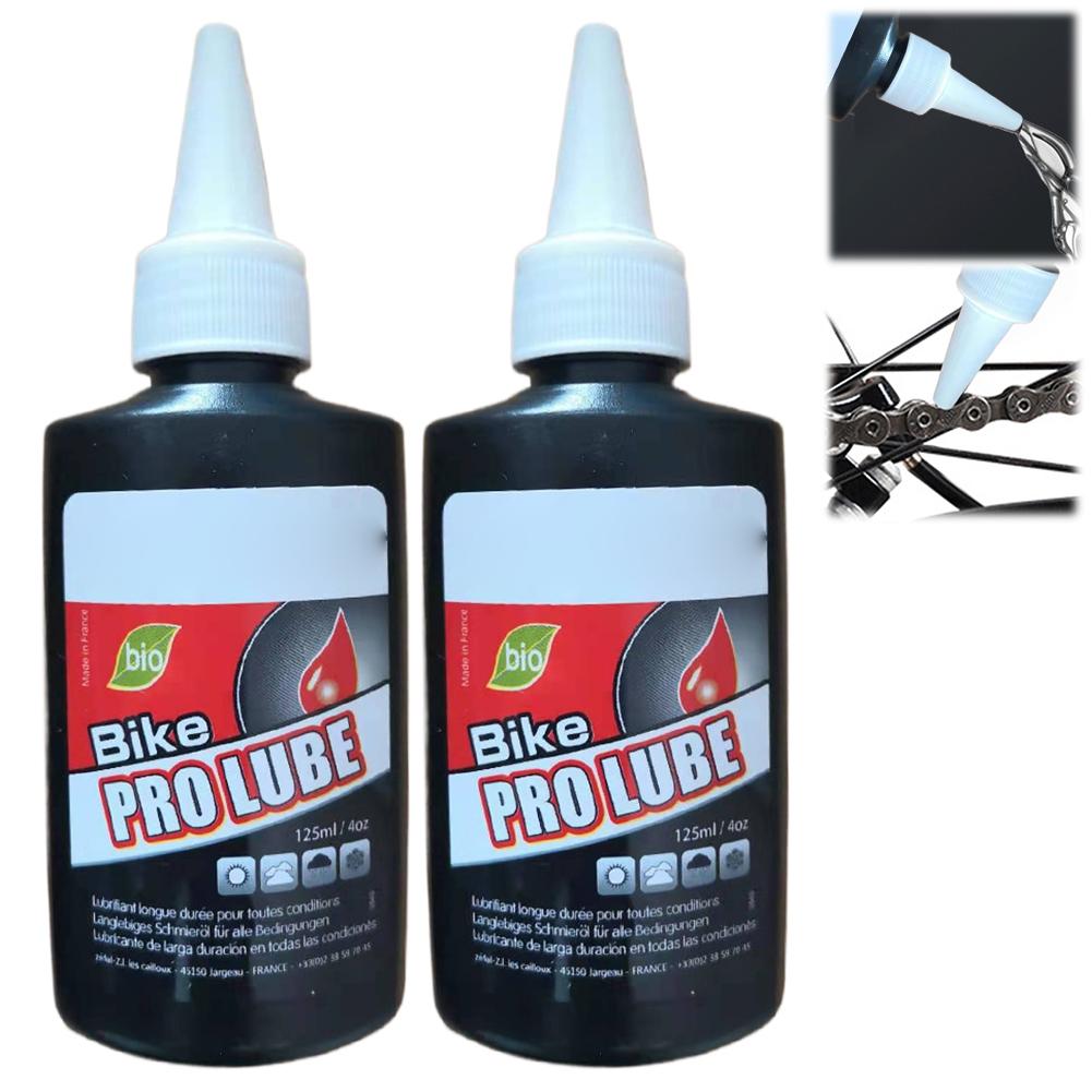 125ml Bicycle Chain Lubricant Oil Road Bike Dry Lube Chain Oil for Fork Flywheel Wear-resistant Cycling Accessories Chain Oiler