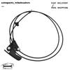 Hood Release Latch Cable with Handle 55275849AA Fits Dodge Ram 1500 2500 3500 US