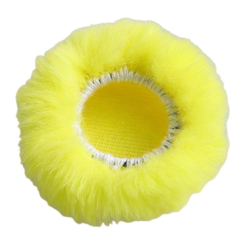 Wireless Lavaliers Mics Windproof Furry Cover Windmuff for Q8 Mics Acoustics Filter For 83%Noise Reductions Washable Design