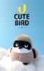 Long-Tailed Shrike Plush – Cute Bird Stuffed Animal Sleeping Pillow, Soft Plush Doll for Girls, Birthday Gift