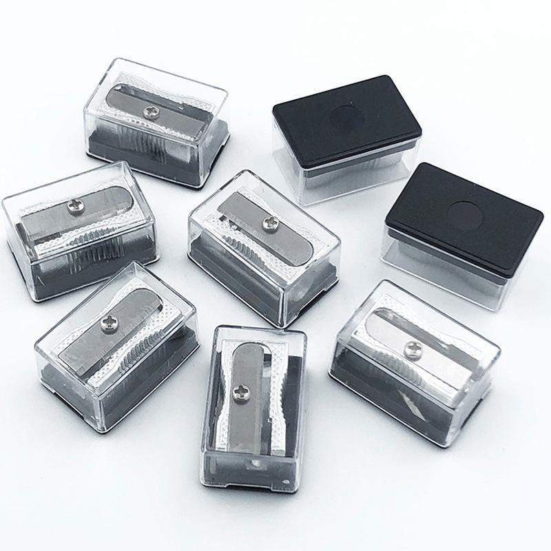 Creative Aluminum Alloy Single Hole Pencil Sharpener for Students