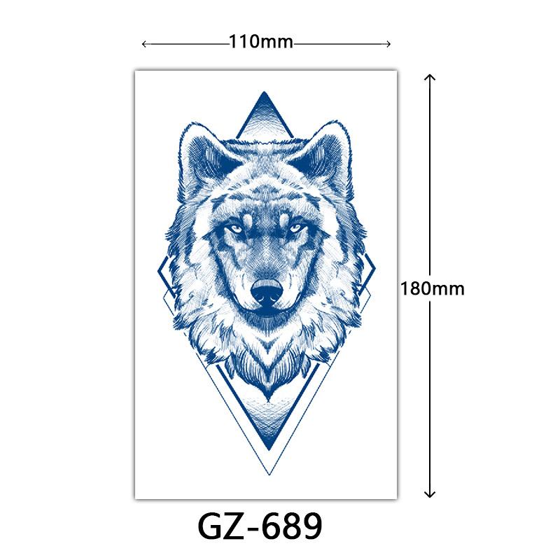 Autocolante Tatuaj cu Suc, Autocolante Tatuaj Herbal, Autocolante Tatuaj Semi-Permanent cu Litere Engleze Tatuaj