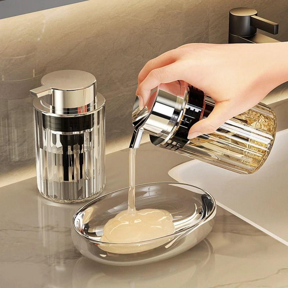 Push-type Foaming Soap Dispenser Refillable Foam Pump Jar Modern Hand Pump Bottle  Conditioner