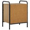 Nightstand Artisan Oak 40 X 30 X 50 Cm Engineered Wood