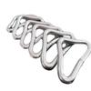 10Pcs Triangular Rings Buckles Rings V-rings Replacement Repair Trampoline Triangular Buckles Wear Resistant Part Rings Buckles