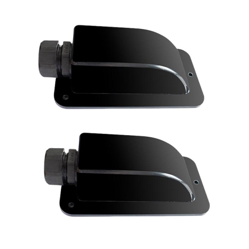 1/2Pcs Solar Panel Single/Double Hole Wire Cable Entry Gland Box ABS Waterproof Sealing Junction Boxes RV Caravan Accessories