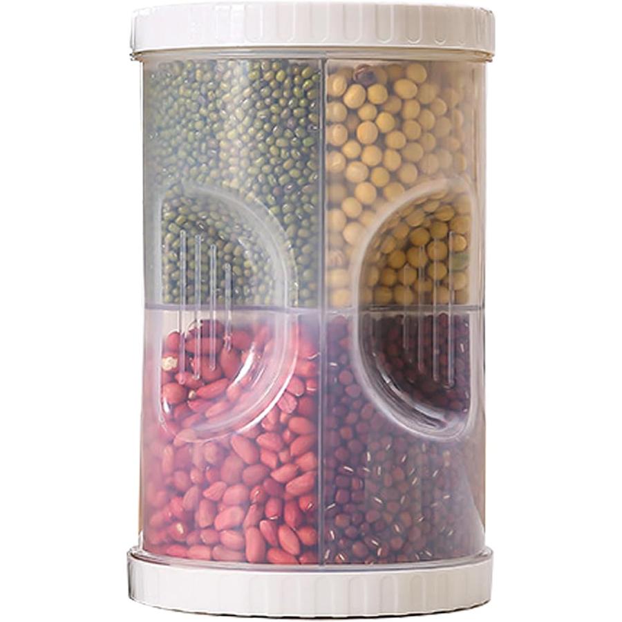 

Ящик для хранения круп емкостью 2,5 л с крышками, герметичный контейнер для хранения продуктов, набор контейнеров для хранения круп, канистры для организации кладовой для кухни