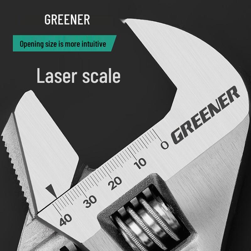 Greener 10-inch Dual-Purpose Adjustable Wrench