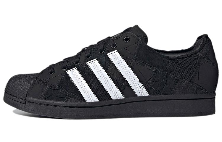 Superstar atmos x Recouture x Superstar Adidas Originals  Patchwork - Black  GW3473 36