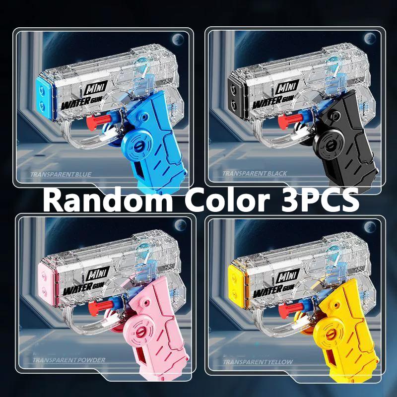 2-IN-1 Handmatig Waterpistool Vingertop Gyroscoop Fidget Speelgoed Zomer Zwembadfeest Strand Schietspellen Buitenspeelgoed Cadeaus voor Jongens Meisjes