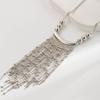 Tassel Bead Long Sweater Chain Multi-layer Bohemian Style Necklace Tassel Long Necklace  Women