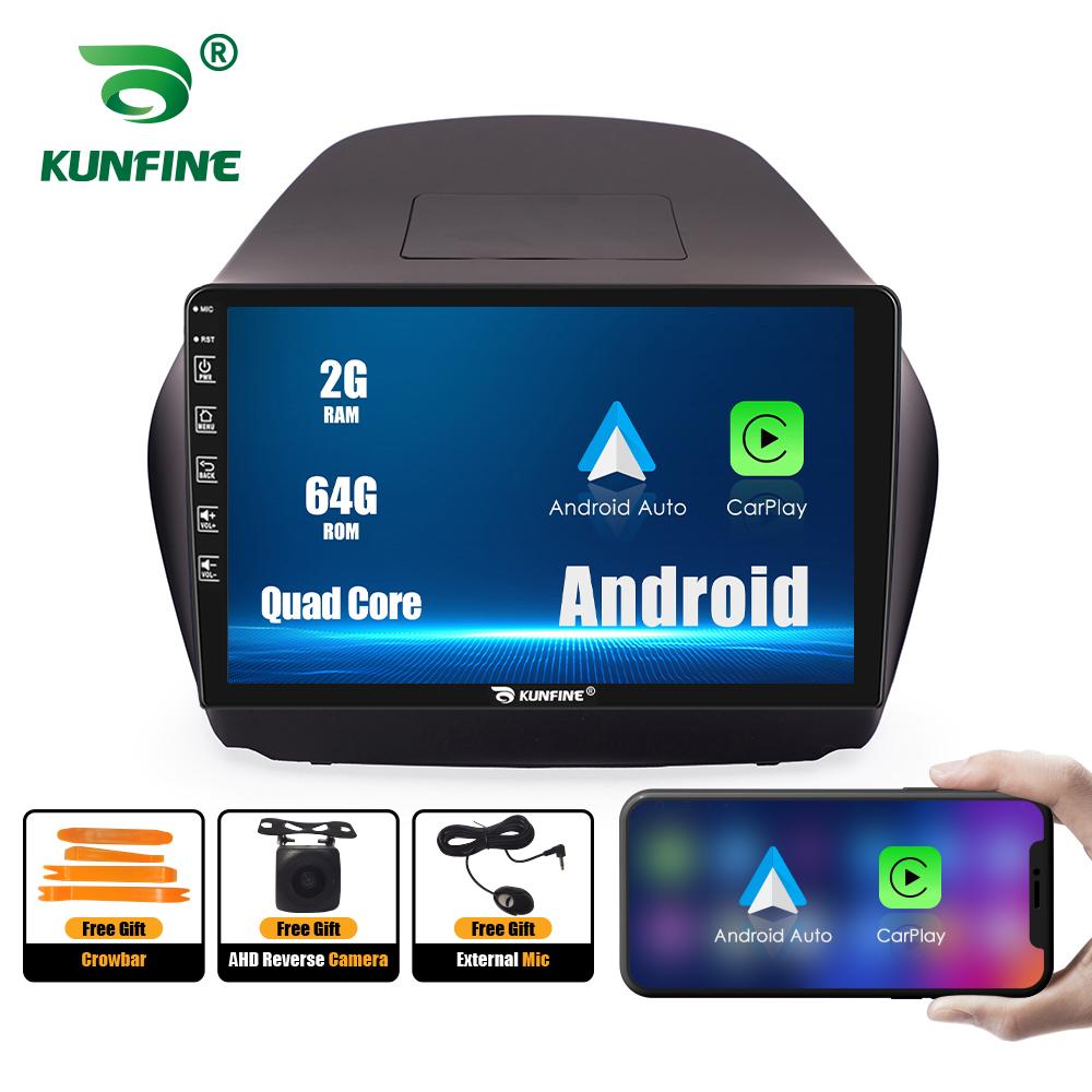 10.33 Inch Car Radio For Hyundai IX35 Tucson 10-15 2Din Android Octa Core Car Stereo DVD GPS Navigation Player QLED