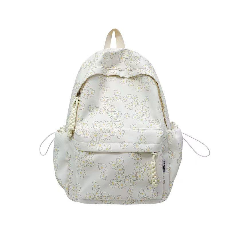 Schoolbag New High-value Japanese Ins Wind Dopamine Soft Girl Girls Junior High School Students Large Capacity Lightweight Backpack