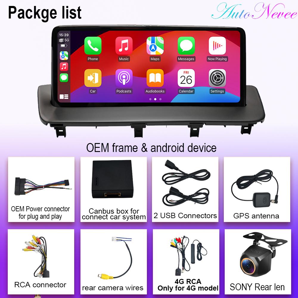 10.25“ Android Carplay For MAZDA CX-9 CX 9 CX9 2016-2021 Auto Radio Stereo GPS Navigation Multimedia Video Player NO 2DIN DVD BT