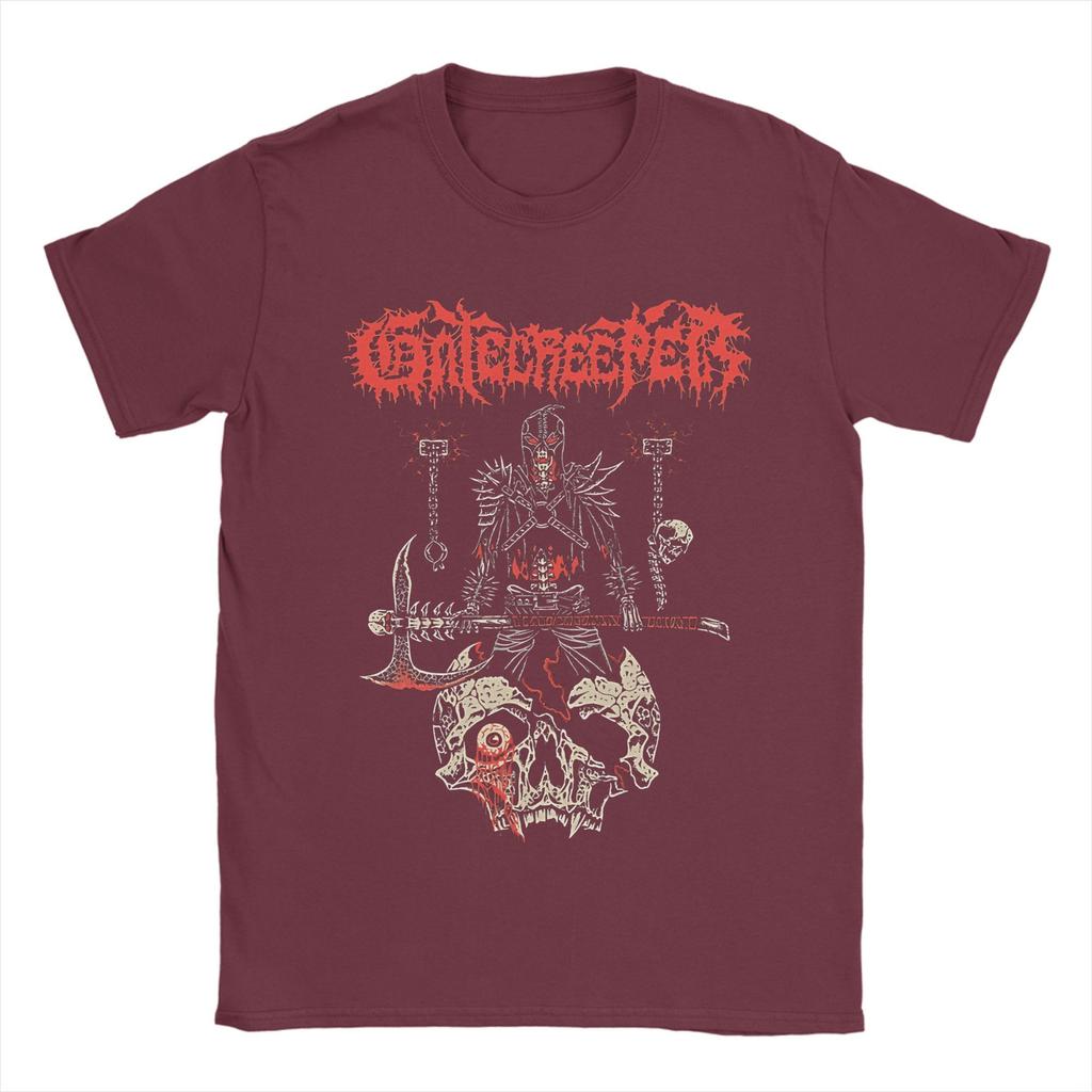 Men's Band Gatecreeper T Shirts  100% Cotton Clothes Unique Short Sleeve Crew Neck Tee Shirt Plus Size T-Shirts
