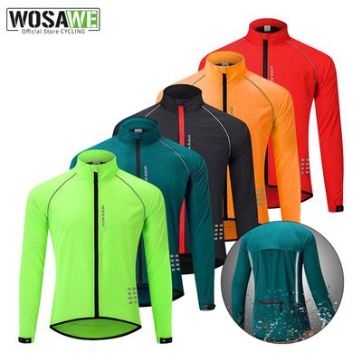 Giacca da ciclismo WOSAWE Cappotto leggero da ciclismo da uomo MTB