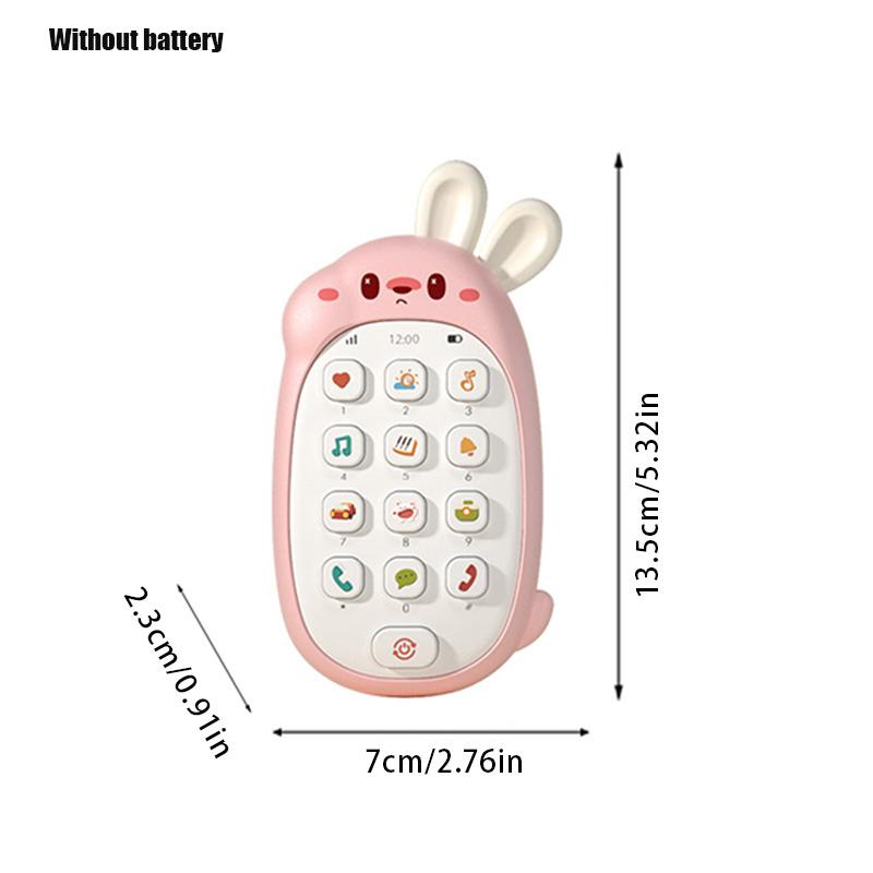 Children's Mobile Phone Toys Can Gnaw On Babies' Intelligence Early Education Baby Simulation Model Music Phone