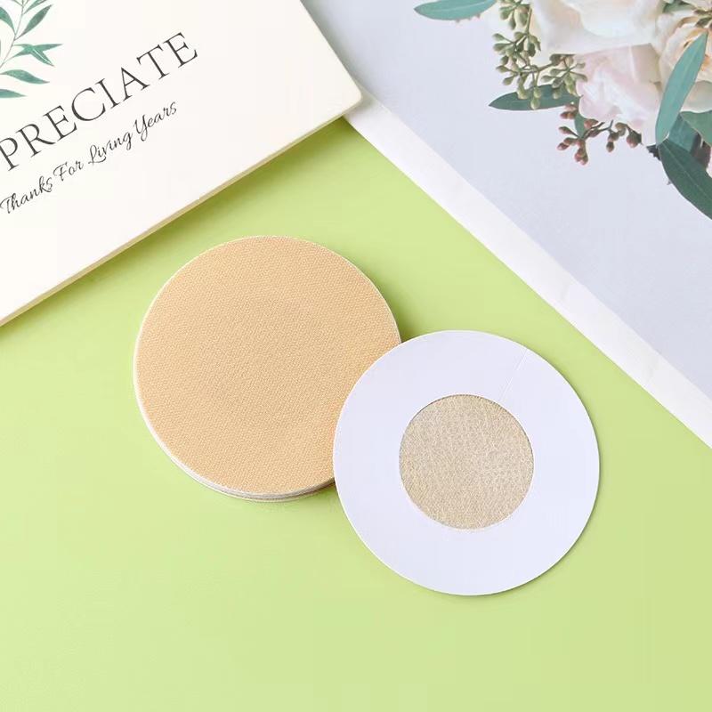100PC Cloth Nipple Cover Teat Hide Women Disposable Nipple Pasties Piece Breast Petals Invisible Bra Padding Chest Sticker Patch