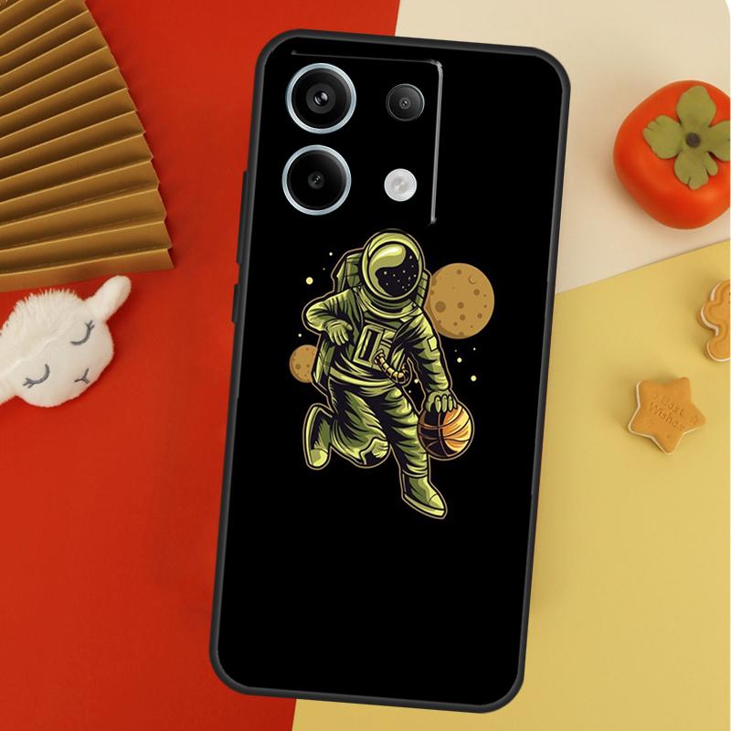 

Cartoon Space Astronaut Case For Xiaomi Redmi 14C 13C 10C 12C Redmi Note 9S 10S 11S 12S 9 10 11 12 13 14 Pro Cover Redmi 14C