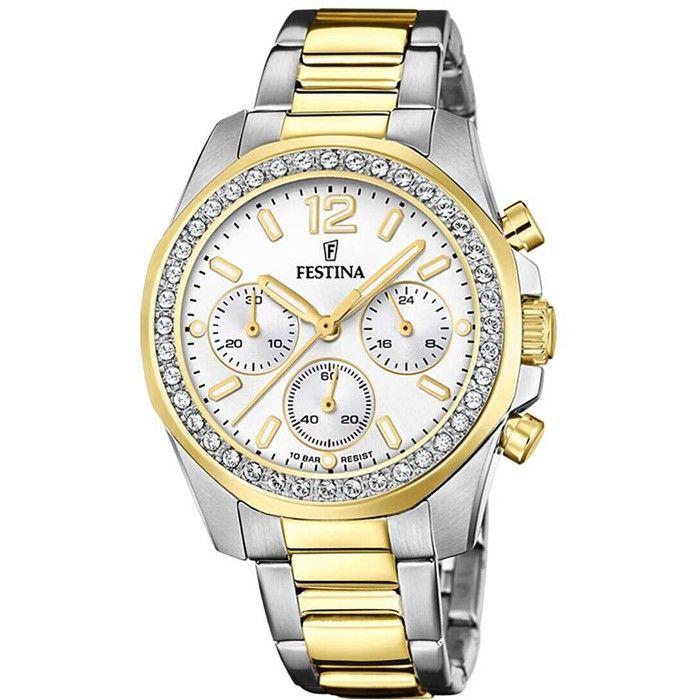 Montre - Festina - F20607/1 - Élégante - Quartz - Résistante à l'eau
