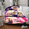 1Pc Purple Embrace Blanket For Couch Bed Plush Cozy Fuzzy Blanket Super Soft Warm Blankets For Fall And Winter 0918203